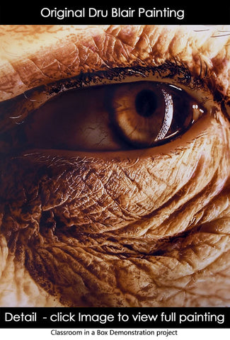 Classroom in a Box (study/class demo): Textured Skin