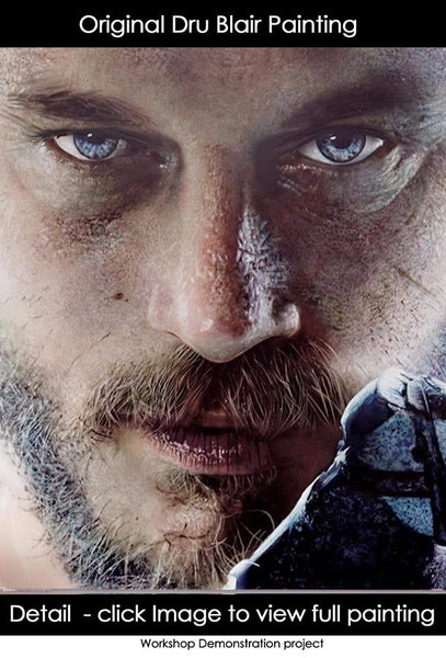 Portrait (study/class demo): Travis Fimmel