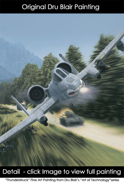 Original painting by Dru Blair: 